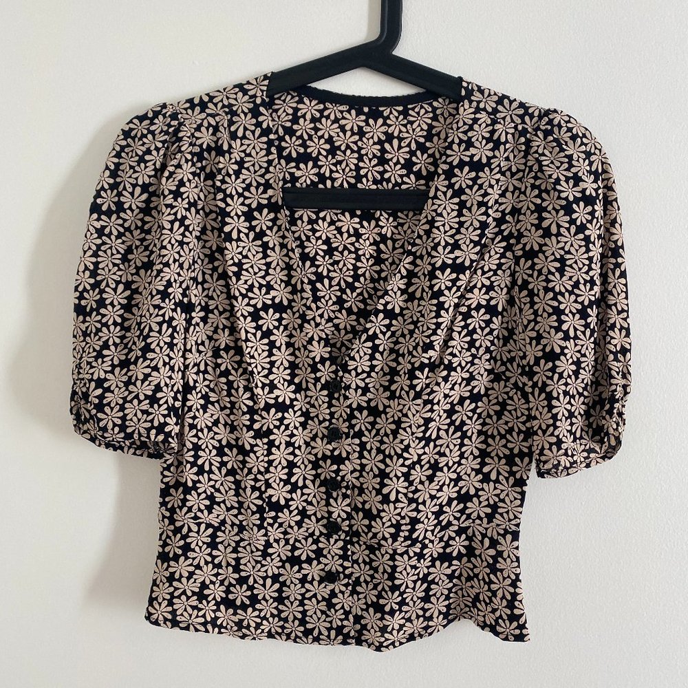 Reformation - Floral Top - 0